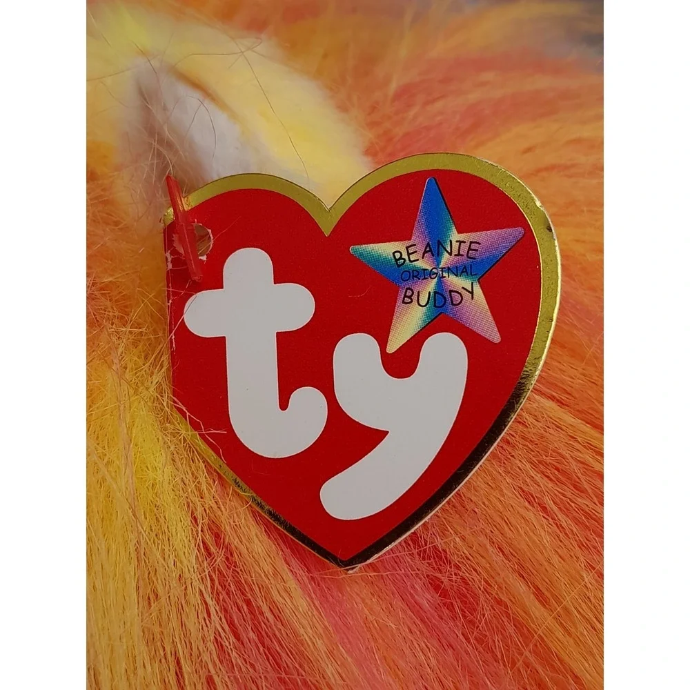 Ty Beanie Buddy Bushy Lion 12